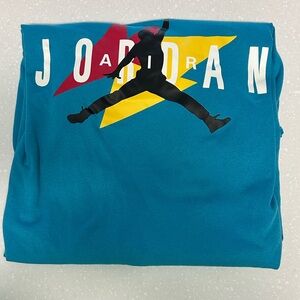 Jordan Teal T-Shirt with Graphic Design